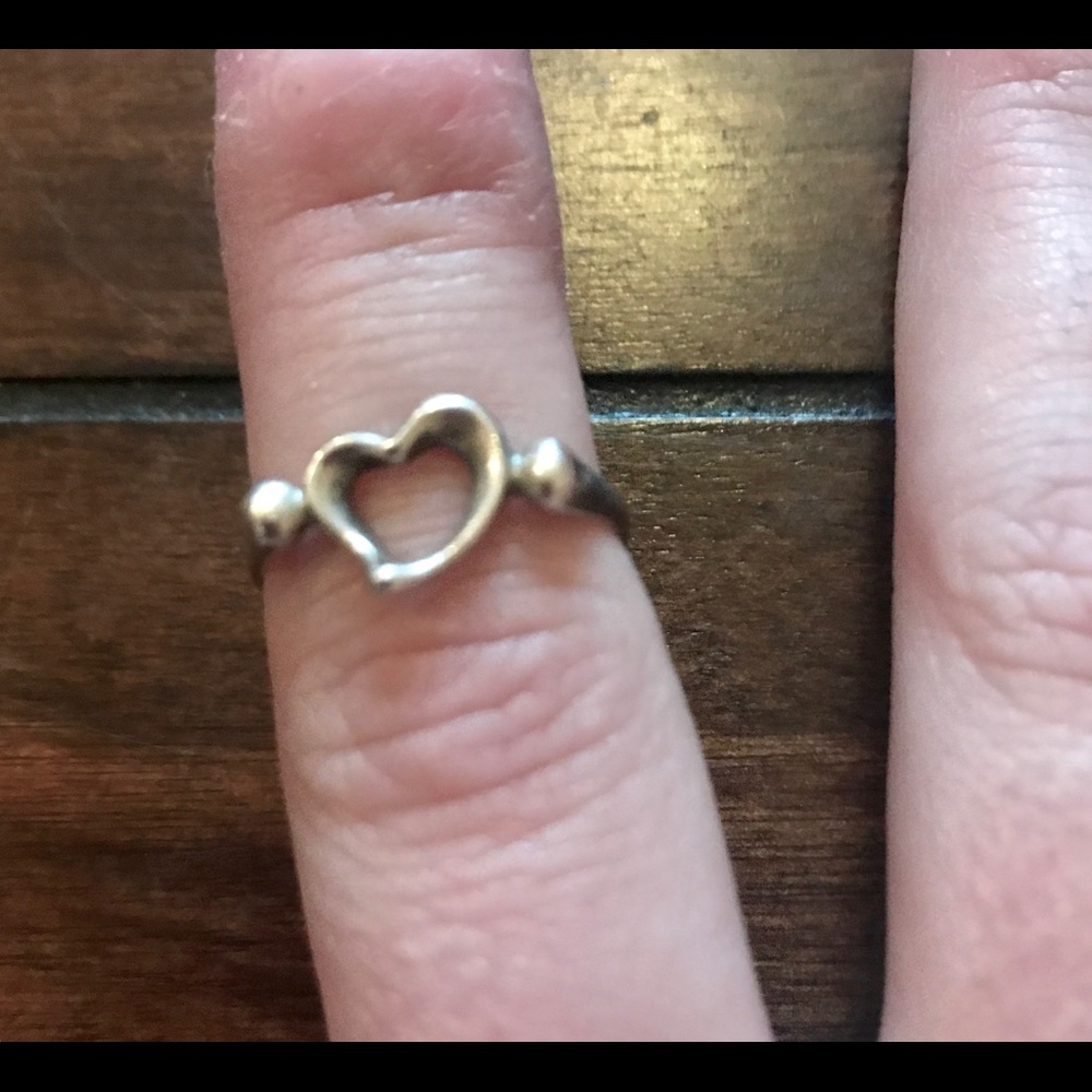 Authentic Tiffany Elsa Peretti Open heart Ring